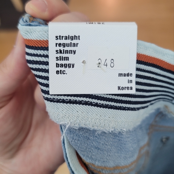 Brush Maniac Tapered Jeans, Elastic Waistband - Picture 3 of 5